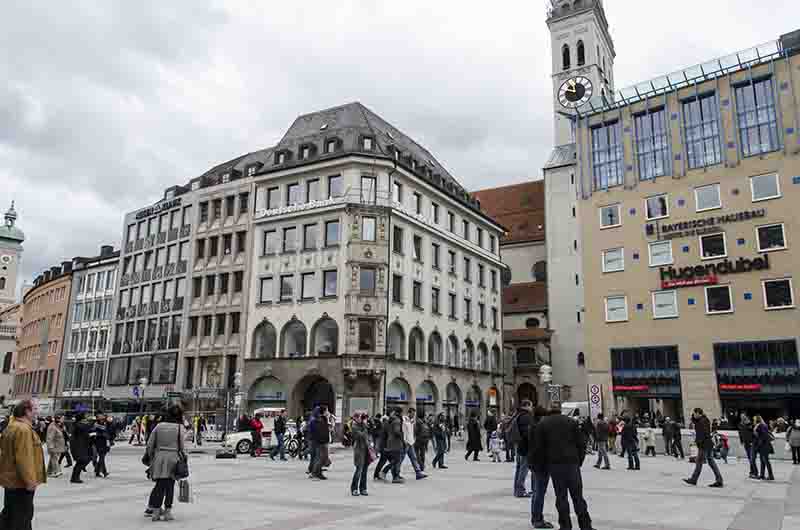 74 - Alemania - Munich - Marienplatz
